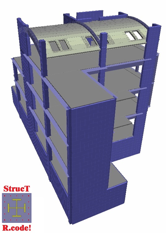 Proiect arhitectura rezistenta vila etajata firma Struct R.code!