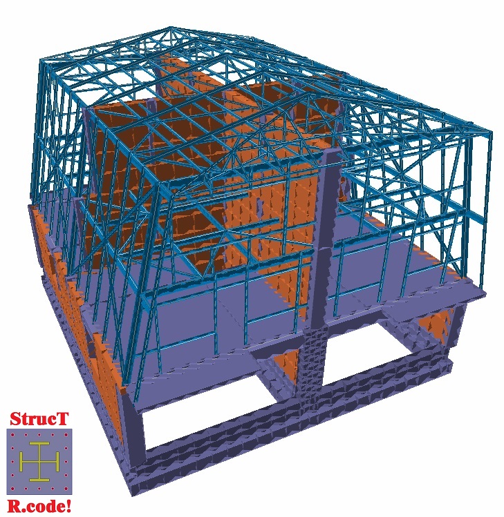 Proiectare case pe structura metalica firma Struct R.code!